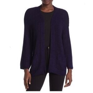 NWT Ceny 3/4 Sleeve Open Weave Knit Cardigan